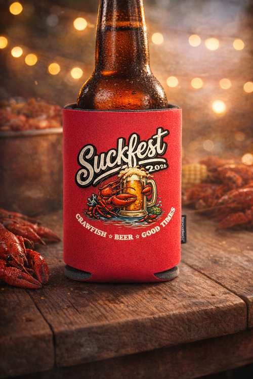 SuckFest '26 Can Coozie